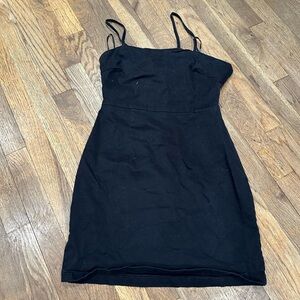 Forever 21 Black Mini Dress with Chic Design